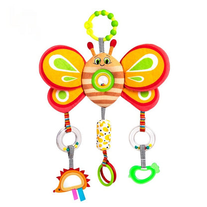 Baby's Rattle Bed Bell Baby Lathe Pendant Wind Chimes Infant Car Cartoon Toys