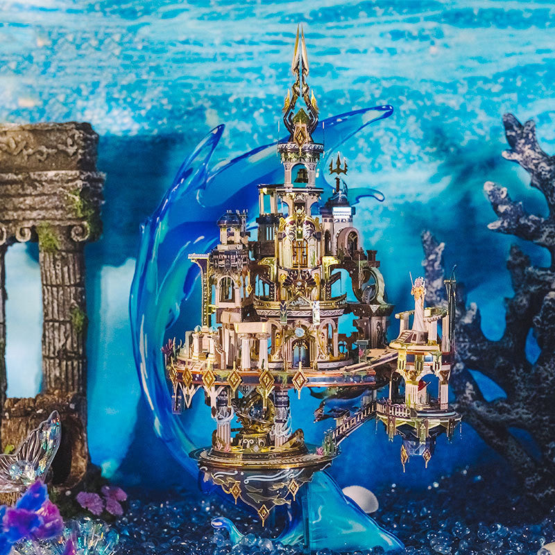 Atlantis 3D Metal Puzzle Three-dimensional Assembly Model