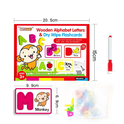 Children's Wooden Letter Assembling Toys