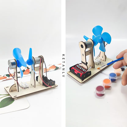 DIY Material Package For Children's Toys, Small Production Of Wind Turbines