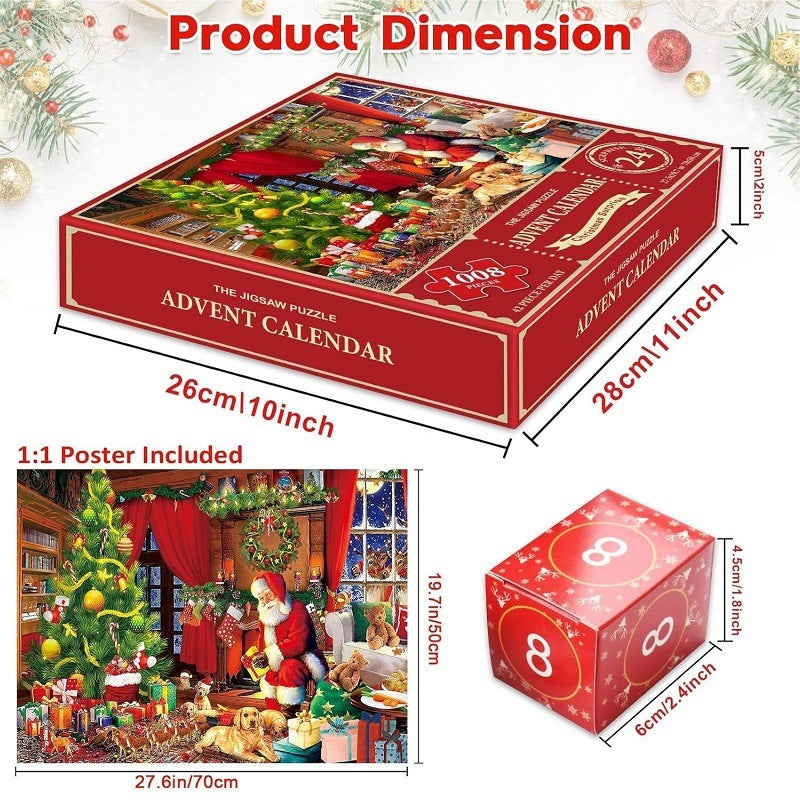 Christmas Countdown Puzzle Blind Box