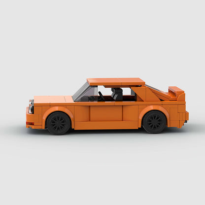 E30 M3 Sports Car Racing Moc Small Particle Puzzle Education Assembly