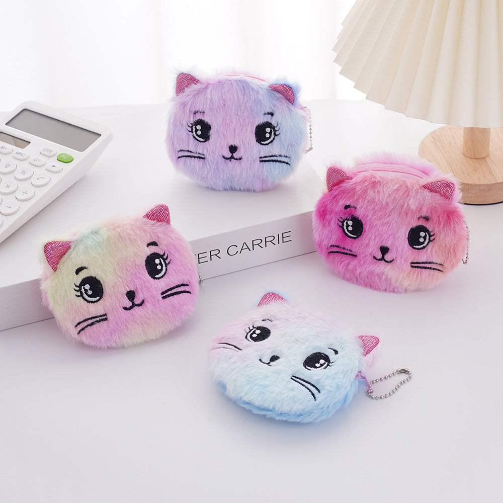 Cute Plush Coin Purse Cartoon Gift Fabric