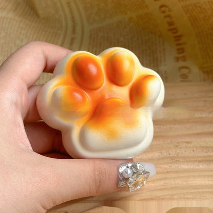 Soft And Adorable Cat's Paw Squeezing Toy Slow Rebound Stress Relief Wet Soft Tweak Toys