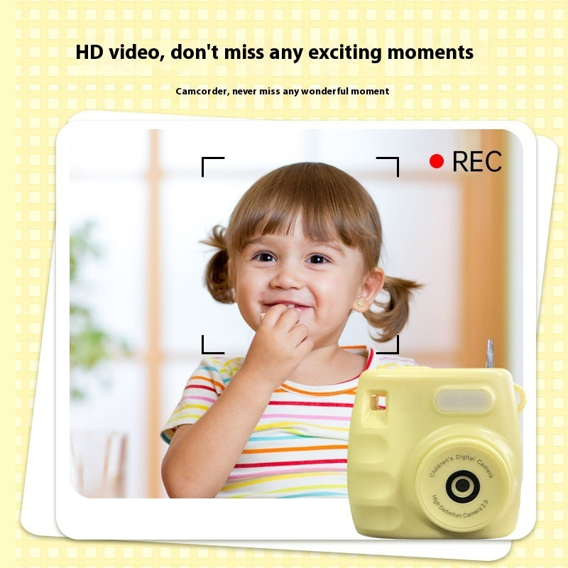 Children's Camera USB Rechargeable Lightweight Photo Small Camera Toys