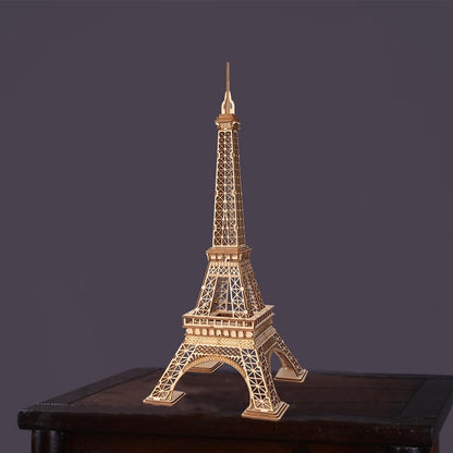 Rompecabezas de madera 3D Robotime Torre Eiffel Modelo de ensamblaje de madera