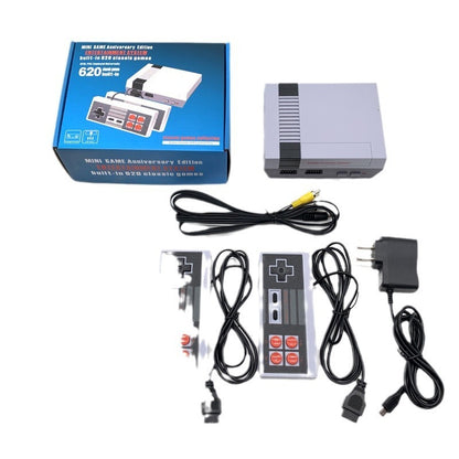 Console de jeu NES 8 bits Nostalgique 80 S Rétro FC NES 620 TV Mini Game Host